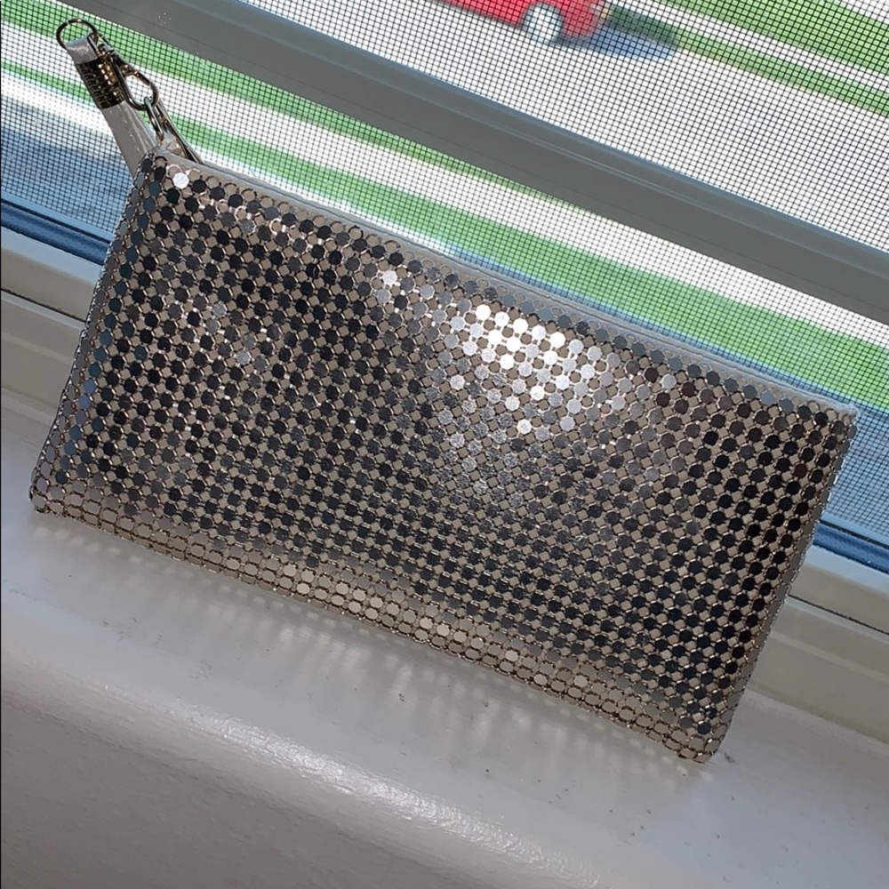 Charming Charlie Gold Clutch